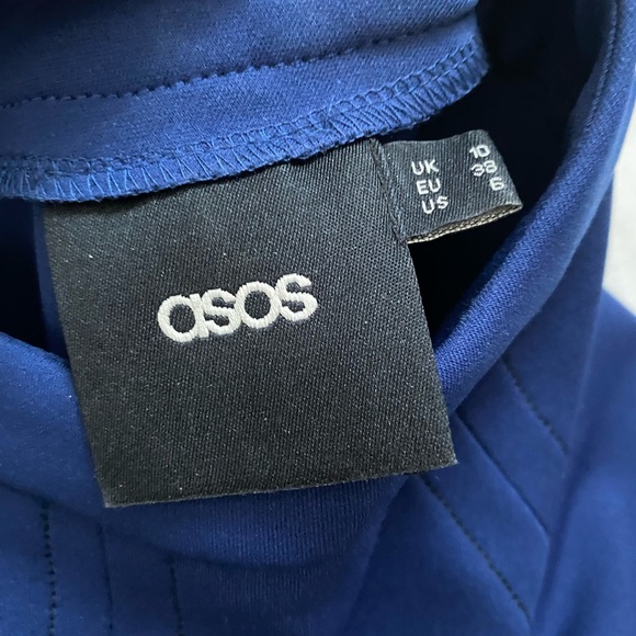 ASOS Blue Skater Dress - Picture 3 of 4